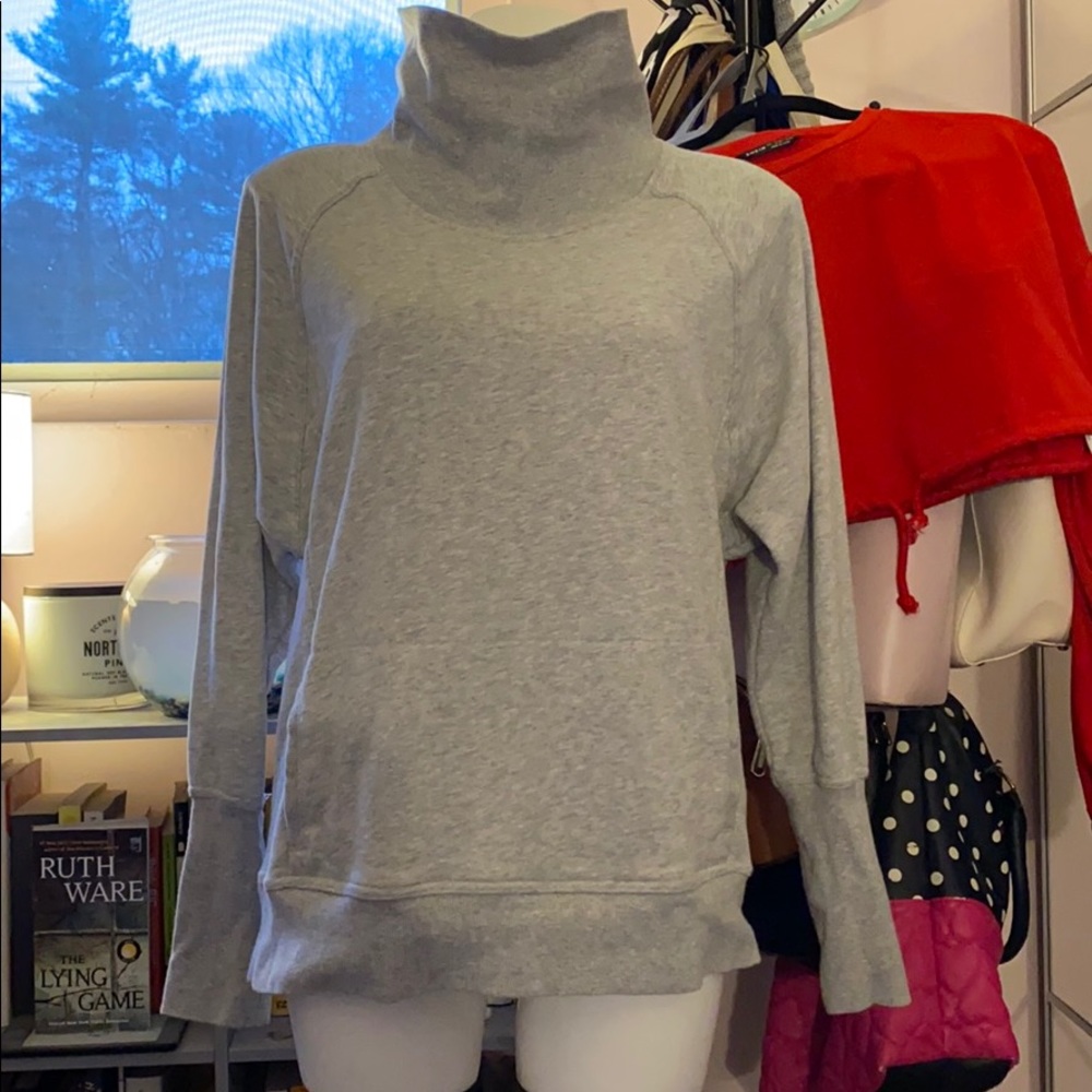 Gray sweater